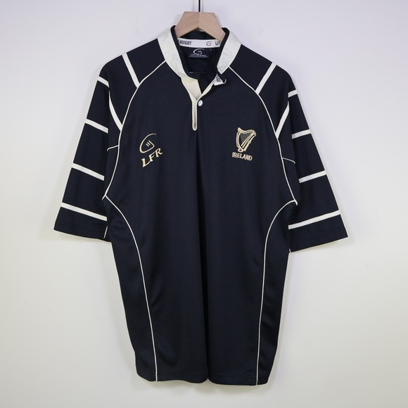 Live For Rugby Other - Live For Rugby Ireland National Team Jersey XL Blokecore Embroidered Black